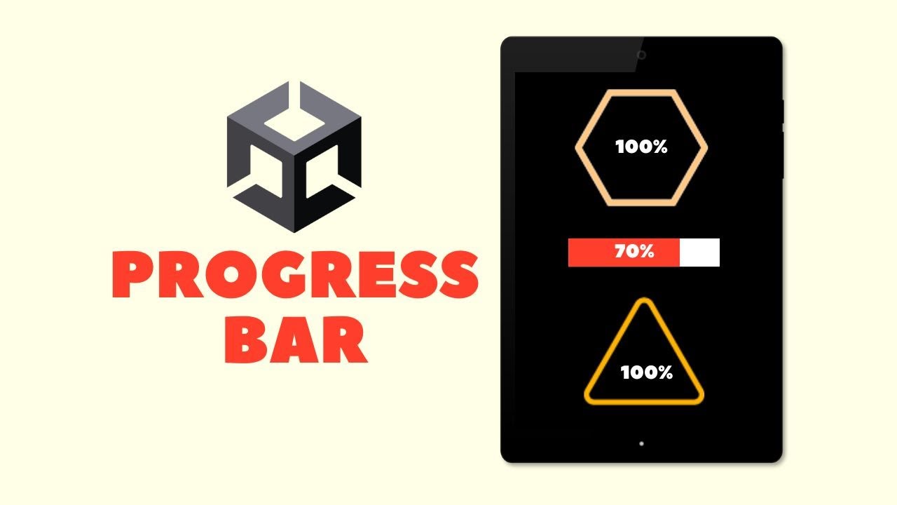 The easiest way to create progress bars in Unity !!! - YouTube