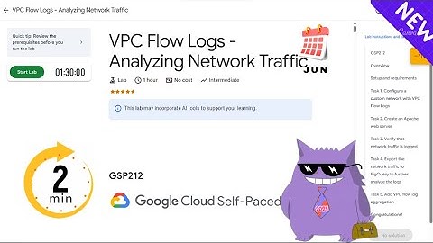 VPC Flow Logs - Analyzing Network Traffic | #2025 | #GSP212 |#qwiklabs |Solution