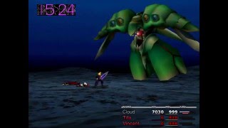 Final Fantasy VII - Cloud Vs. Emerald Weapon 1080p