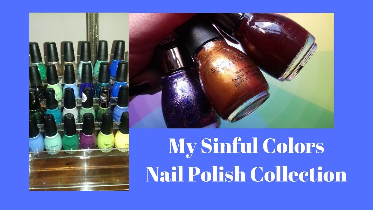 2. Sinful Colors Nail Polish SDS - wide 1