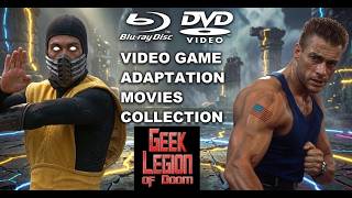 Complete VIDEO GAME Films BLU-RAY & DVD Collection. GAMING adaptations Movies on Physical Media