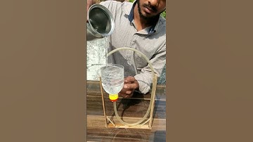 respect 😱🔥 I non stop water #experiment #science #tiktok #shorts