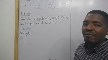 Calcul Du Pgcd À L