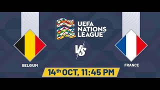 Belgium VS France | UEFA Of Nations Match Prediction