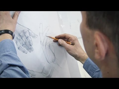 Александр Рыжкин о рисовании кистей рук