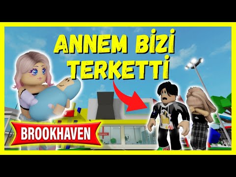 ​😨​ÜVEY ANNEM BİZİ TERKETTİ💔EVLATLIK ÇOCUKLAR 3🎈ROBLOX Brookhaven RP🏡