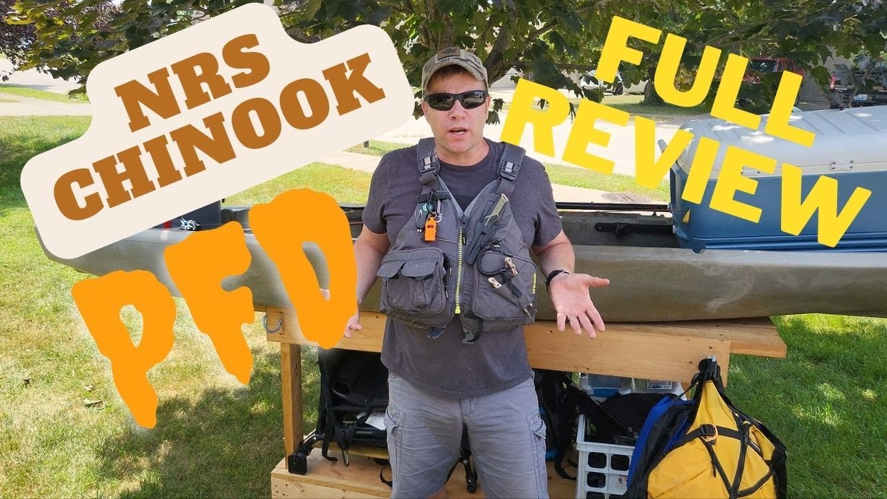 NRS Chinook Kayak Fishing PFD Full Review 