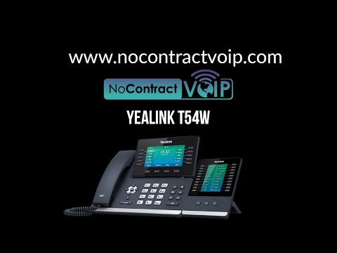 NoContractVoIP: T54W Tutorial