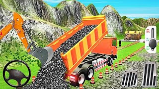 Highway Construction Game - Construction (Truck Builder) Road Simulator - New Best App Gameplay screenshot 3