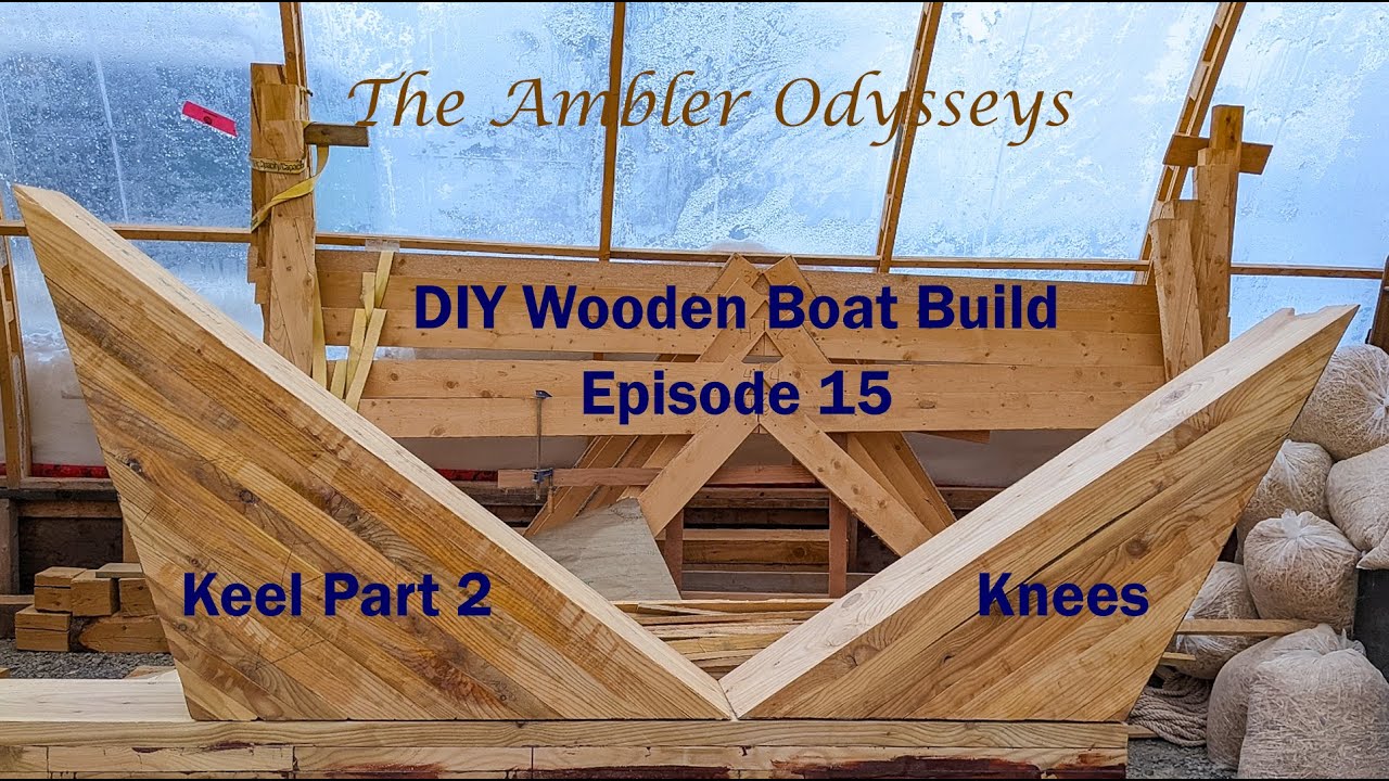 Boat Build Keel Knees Ep 15 Building A Wooden Troller Yacht YouTube