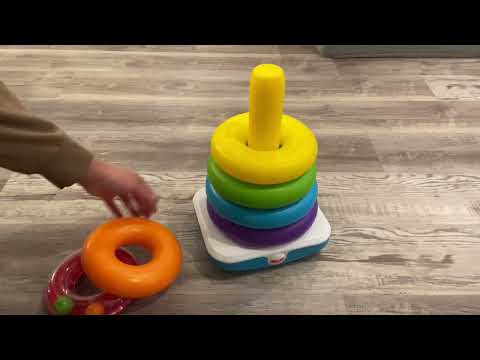Fisher Price Toddler Stacking Rings Toy Review #toy #toy #toyreview