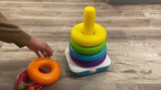 Fisher Price Toddler Stacking Rings Toy Review #toy #toy #toyreview