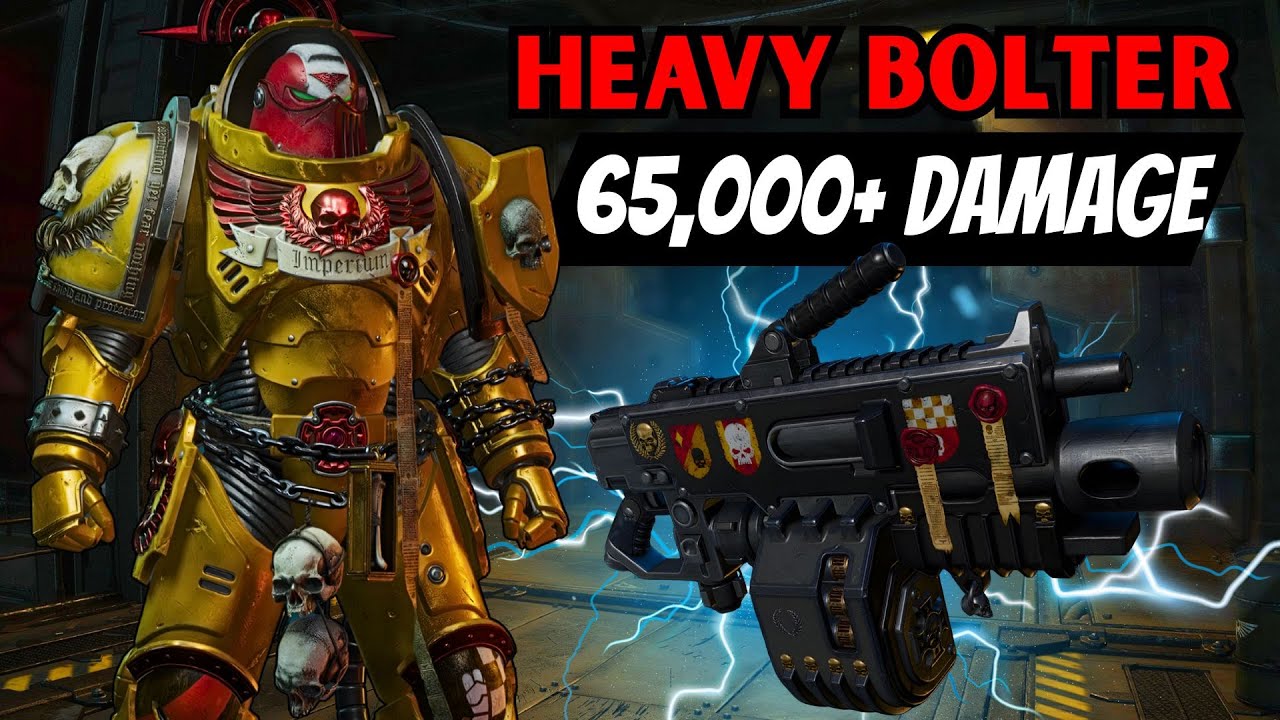 The BEST Heavy Bolter Build to DOMINATE Hard Stratagems and Absolute Operations - Space Marine 2