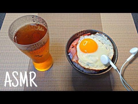 今日の目玉焼きの音　2020/6/15【ASMR】【Fried egg】