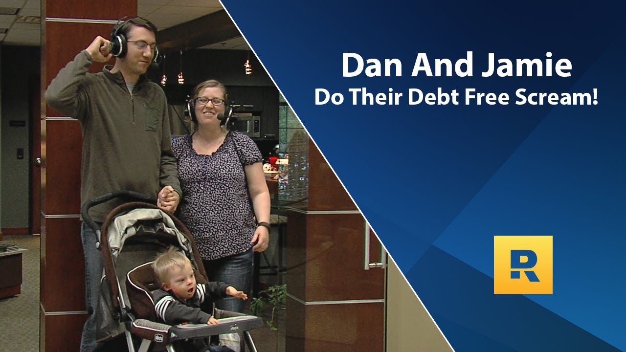 Dan And Jamie Do Their Debt Free Scream! Dan And Jamie Do Their Debt Free Scream!