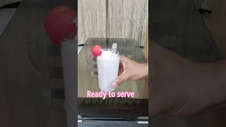 Strawberry🍓 Vanilla Milkshake Summer Treat