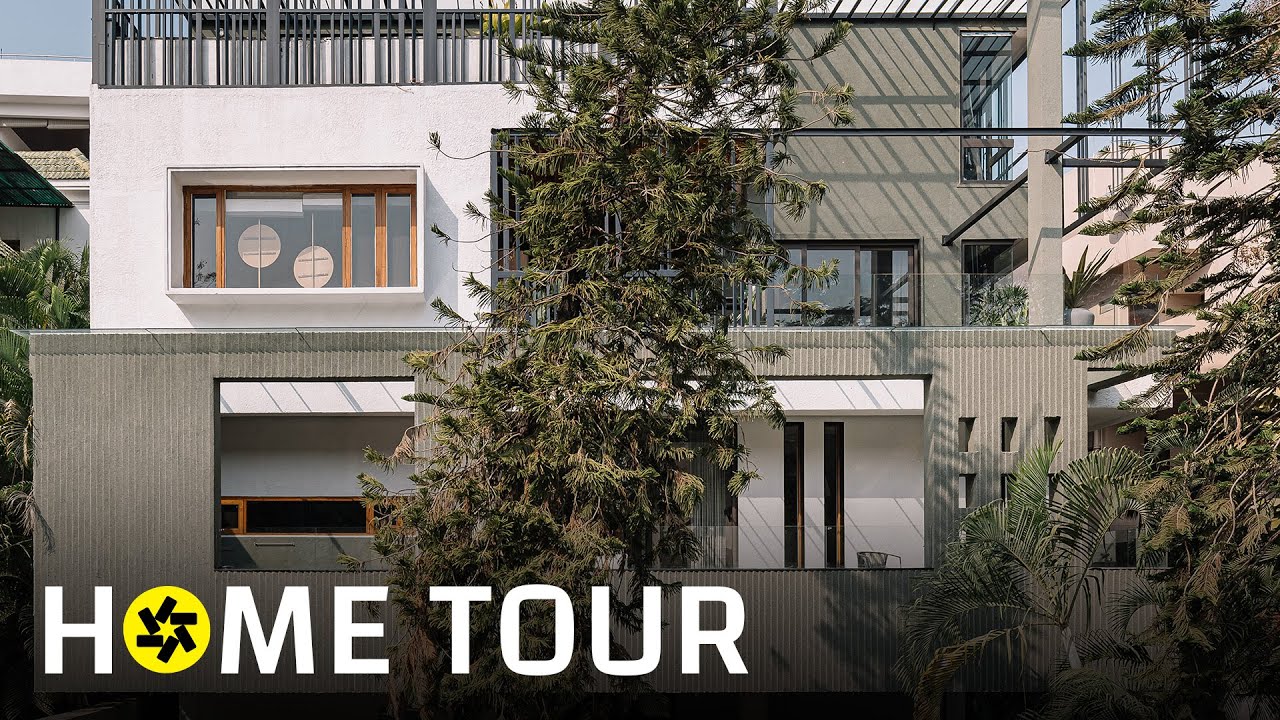 This Hyderabad Home Fuses Traditional Indian Elements With A Bold Design (Home Tour).