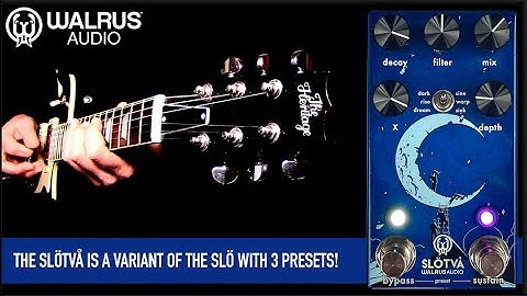 Walrus Audio Slötvå Multi Texture Reverb