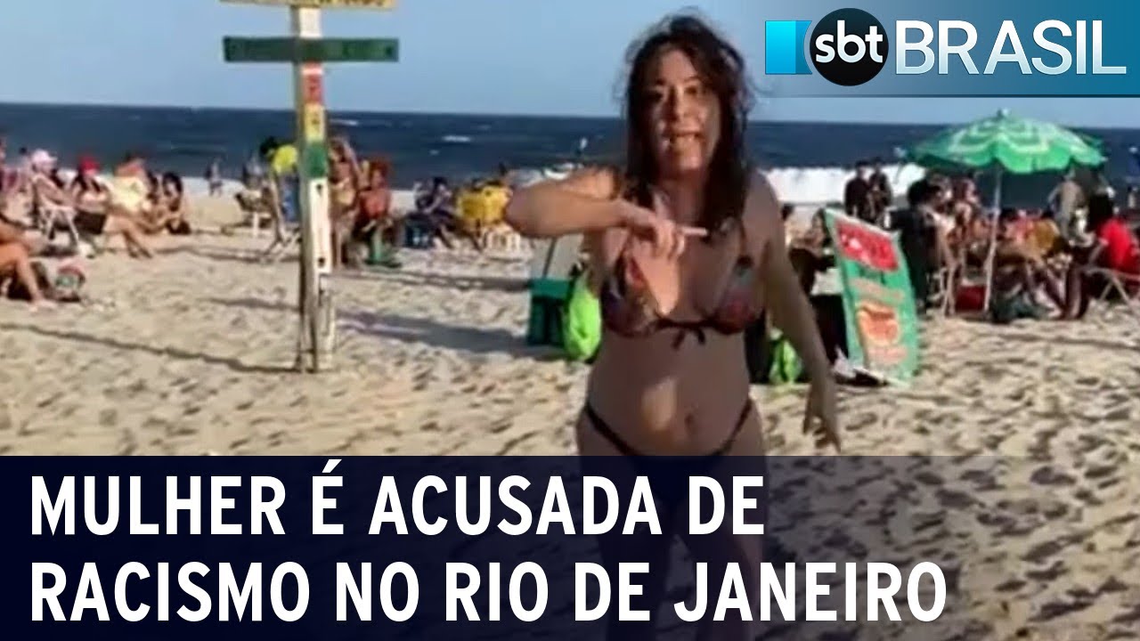 Mulher é acusada de racismo no Rio de Janeiro | SBT Brasil (29/10/22)