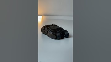 3D printed Tumbler Batmobile mouse 🖱️🦇 #3dprinting #3d #3dprinted #bambulab #diy #asmr #batman