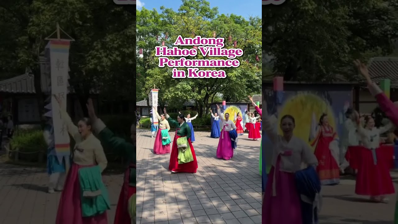 Andong Hahoi Village Performance in Korea!