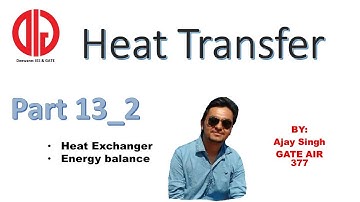 Heat Transfer 13 2 heat exchanger energy balance
