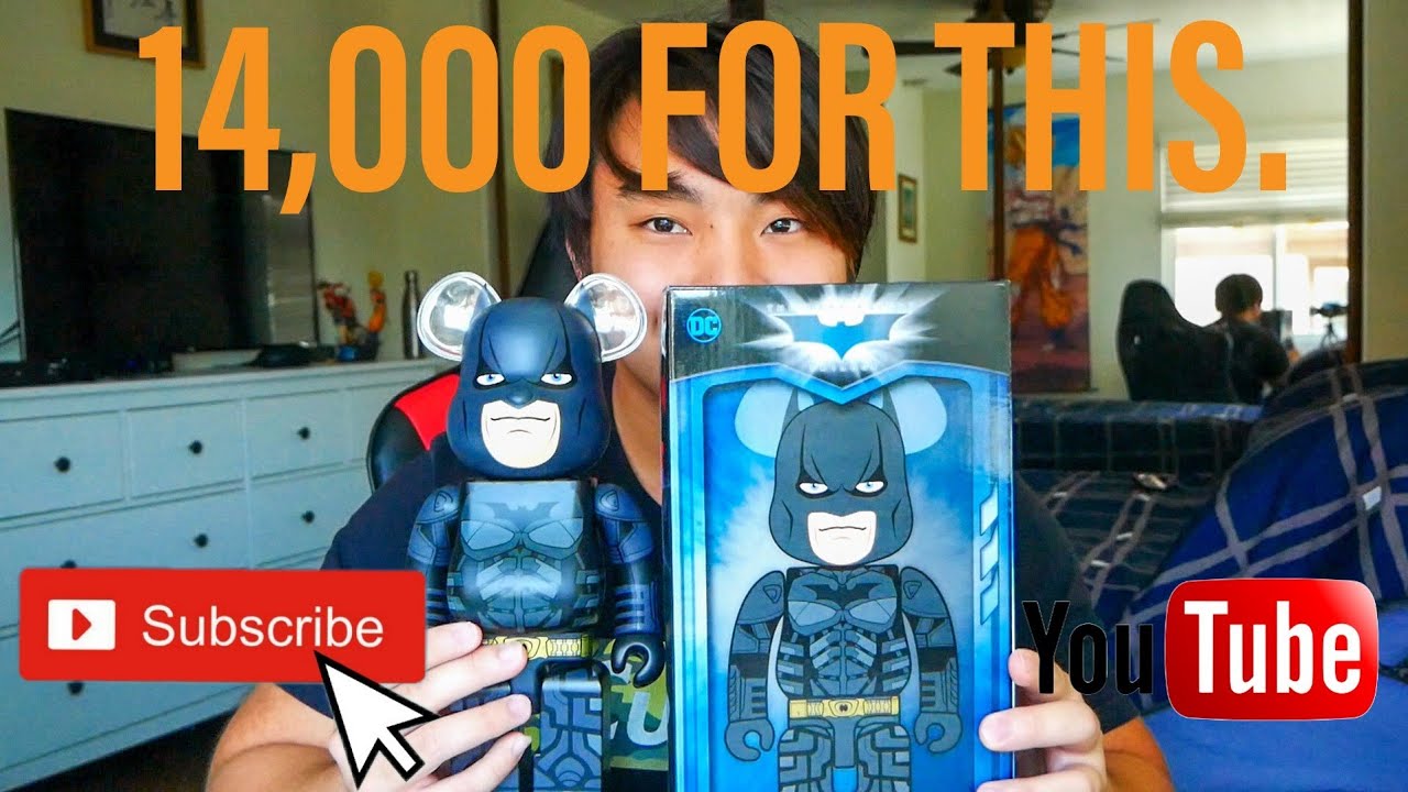 Tượng Bearbrick batman 400%