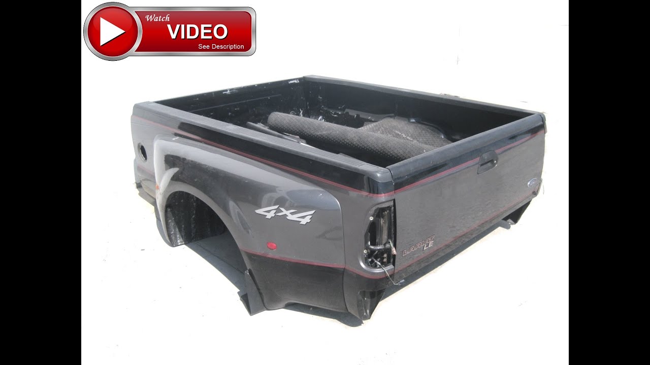 used Ford dually pickup truck bed from Lariat LE fits 1999 2007 SOLD
