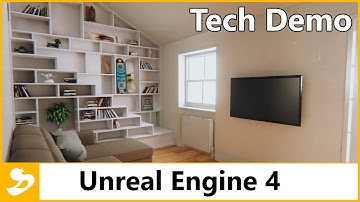 UnrealEngine 4  - Loft in London Tech Demo [60 FPS, FullHD]
