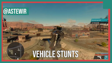 Saints Row - How to do ALL Vehicle STUNTS Barrel Roll, Car to Wingsuit, Front/Back Flip, 360 Spin