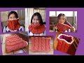 How to knit neck warmer/ como hacer un cuello ( Spanish subtitle) Senorita wool fashion
