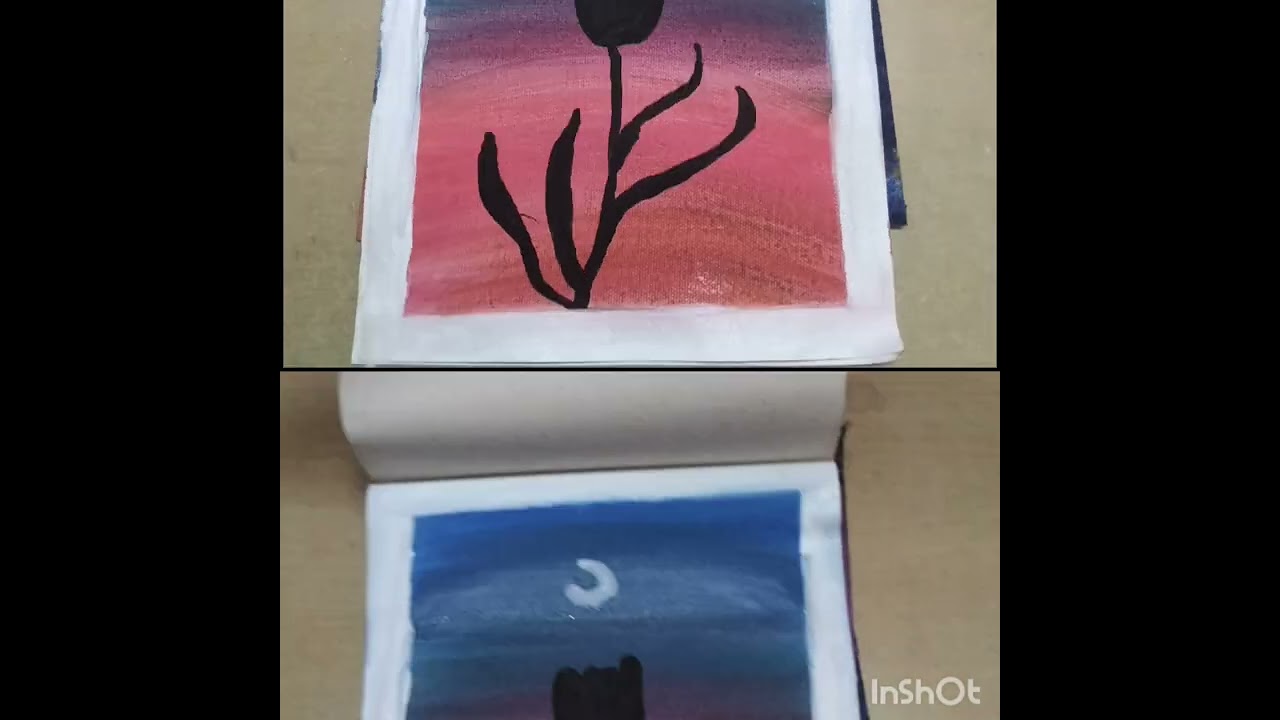 Little flower painting 