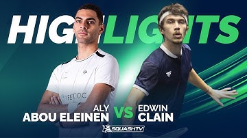 🇪🇬 Abou Eleinen v Clain 🇫🇷 | Manchester Open 2025 | RD2 HIGHLIGHTS