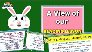Reading Lesson Guide | Unit 1 to Unit 3 | Step by Step Reading for Kids