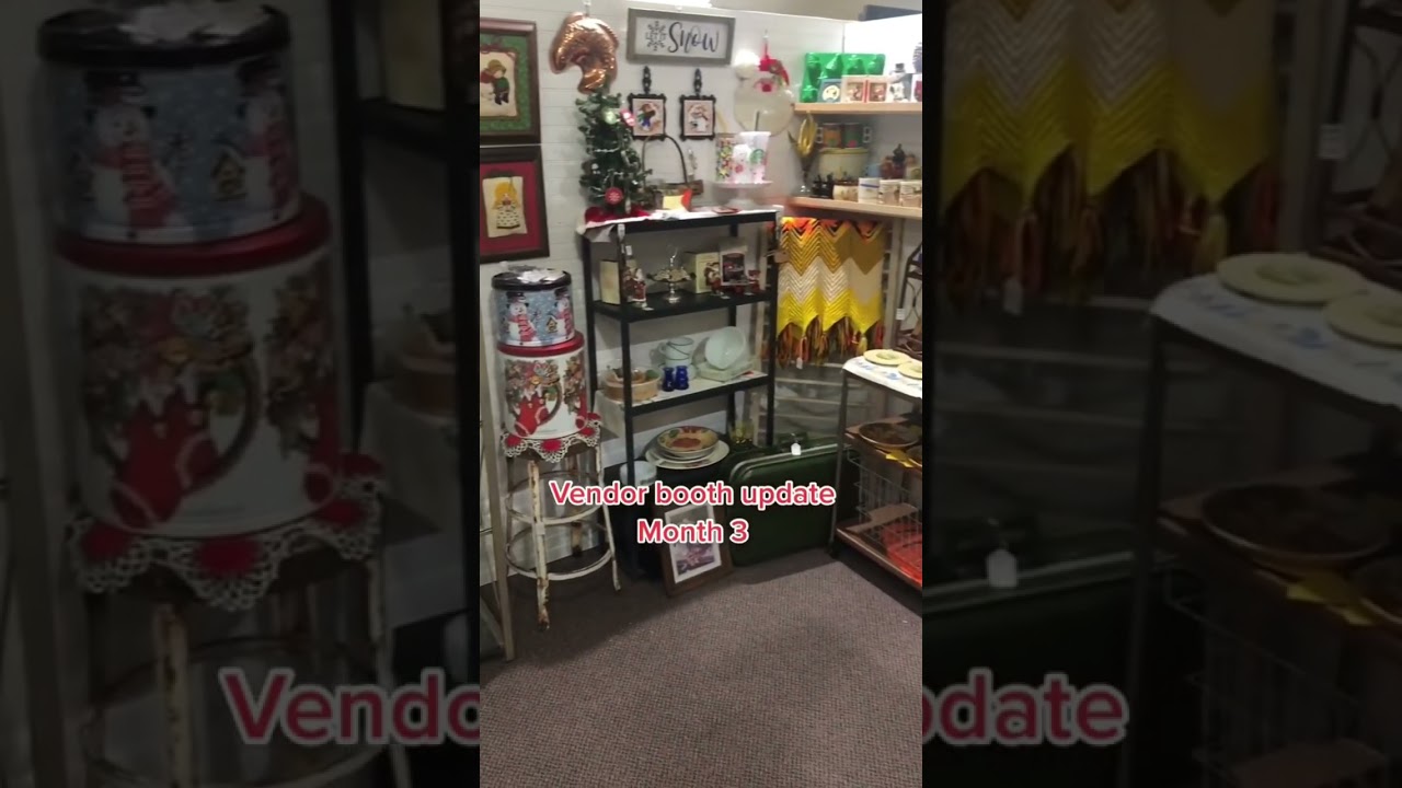 Month 3 of being in a vendor mall! 