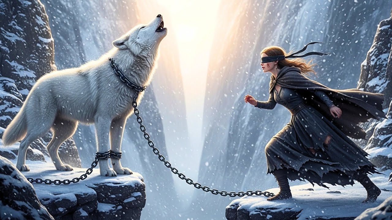 Blind Rejected Omega Followed a White Wolf in a Blizzard—Unaware He Was the alpha king That Night