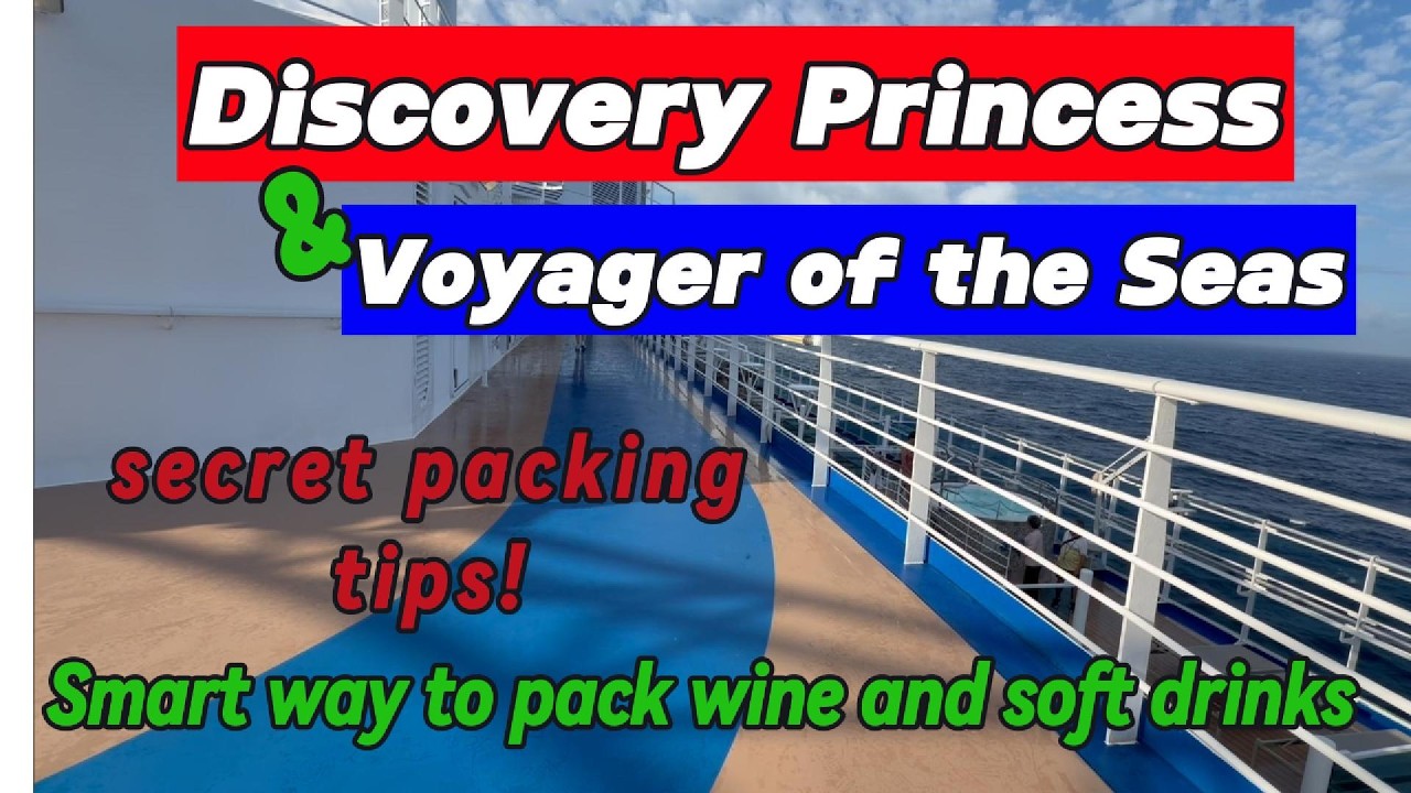 Pack smart Discovery Princess and Voyager of the Seas! Learn this game changing wine packing method!