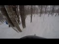 Powder Skiing Snowshoe Mountain, WV 1/23/16