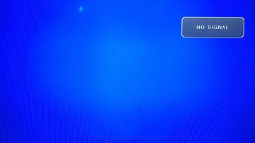 How to fix NO SIGNAL on your TELEVISION with blue screen