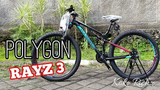 POLYGON RAYZ 3 SEPEDA MTB FULL SUS ENTRY LEVEL DIBAWAH 6 JT