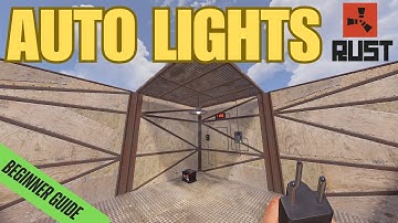 🔥 Rust - Beginner Guide: Auto Lights - Digital Clock