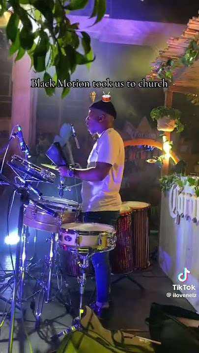 i plan performance by  black motion (drums)🔥🔥