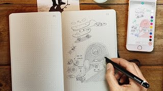 ‪‪Moleskine‬ Smart ‪Writing‬‬ Set Digitalizes Your Notes