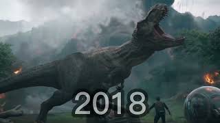 JURASSIC PARK EVOLUTION 1993 TO 2023 BAD ROMANCE CRAZY DINOSAUR KING OF DINO