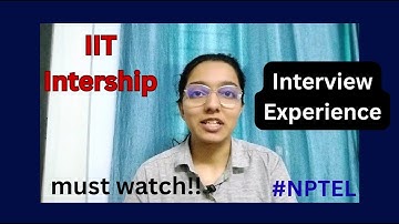 IIT Interview Experience | Internship at IIT KGP 🎯 #mustwatch