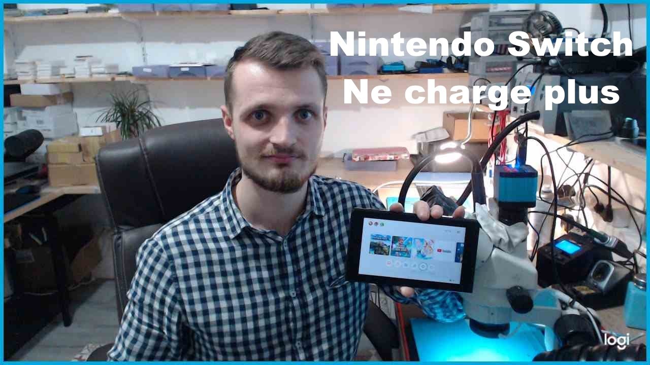 Nintendo Switch/Lite ne charge plus/S