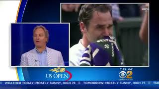 Adam Zagoria Previews the 2017 US Open with Andrea Grymes of CBS-2