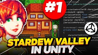 Stardew Valley like Game in Unity Episode 1 Camera and Character movement [ENG SUB] screenshot 4