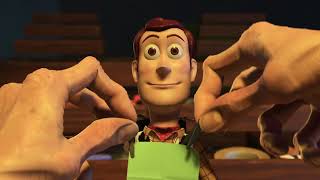 Video thumbnail of "REPARACION DE WOODY | TOY STORY 2 | (1999) Español Latino"