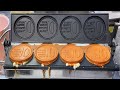 Cheese Pancakes - 더블 치즈 십원 빵 - Korean Street Food
